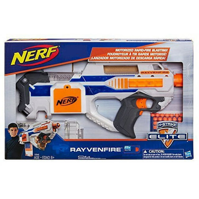 Nerf N-Strike Elite Rayvenfire Motorized Rapid Fire Gun