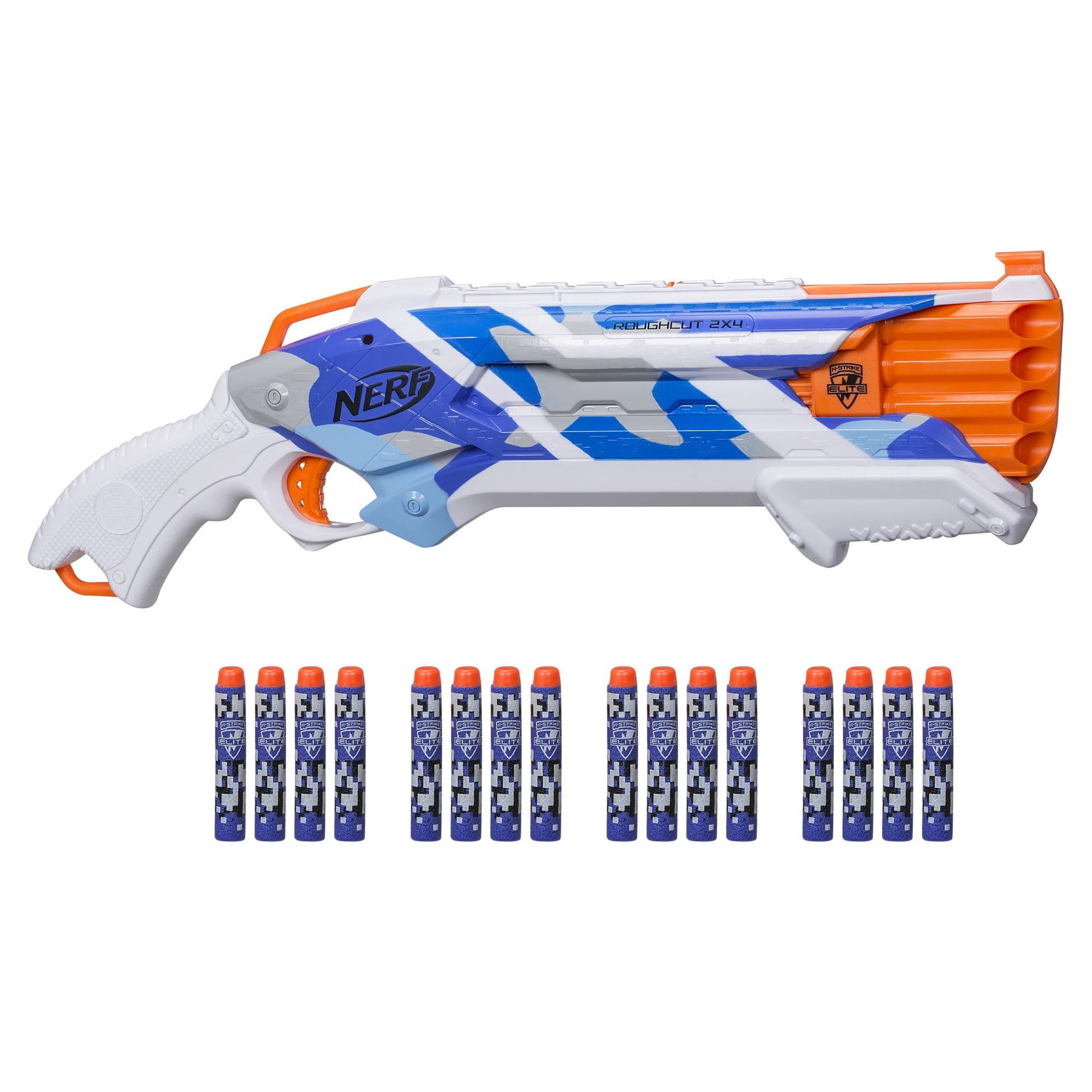 Nerf N-Strike Elite Disruptor 6 Dart Rapid Fire Nerf Gun Blaster (Twin Pack)