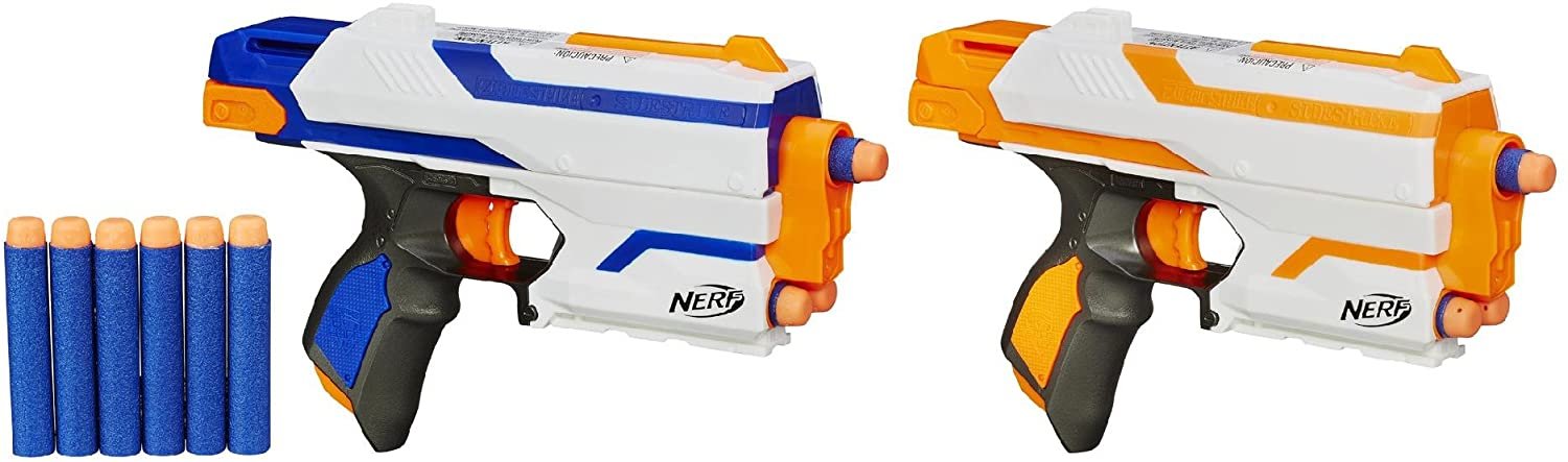 【貴重】NERF サイドストライク　2-PACK Nerf N-Strike Elite Sidestrike Blaster 2-Pack Nerf Guns with
