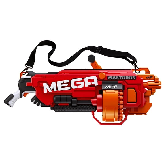 Nerf N-Strike Mega Mastodon Mega Blaster and 72 Mega Darts