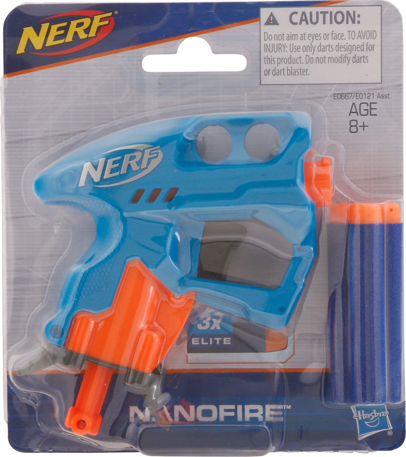 Nerf N-strike Attack Unit Pistola Lançador Azul - Escorrega o Preço