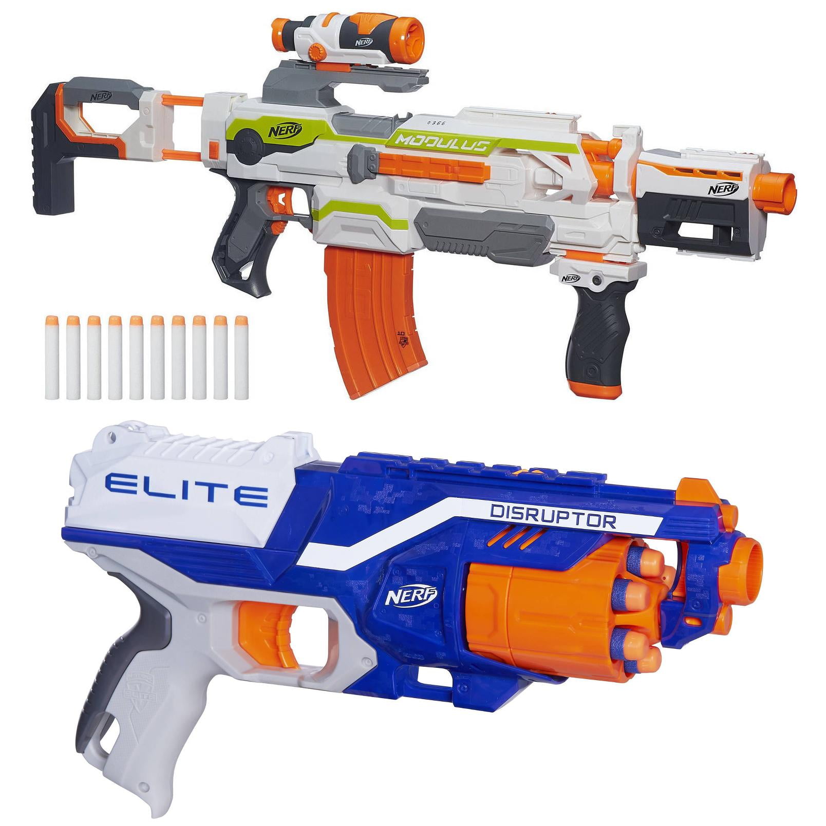 NERF VS DINOSAUR!! Modulus, Elite, Strike, Jolt, Strongarm, Disruptor -  Toys for Kids 