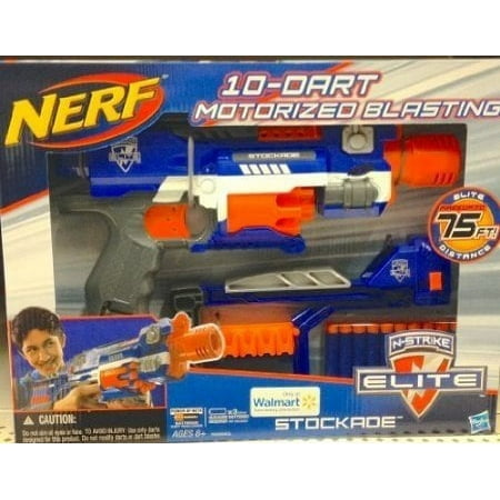 Nerf N-strike Elite Stockade Exclusive Shoots 75ft
