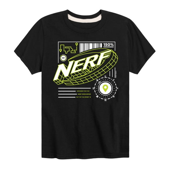 Nerf - Nerf Compass - Boy's Short Sleeve T-Shirt