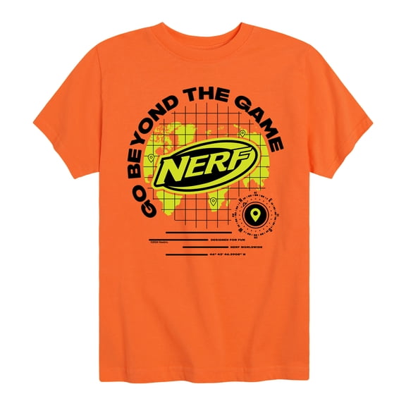 Nerf - Nerf Go Beyond The Game - Boy's Short Sleeve T-Shirt