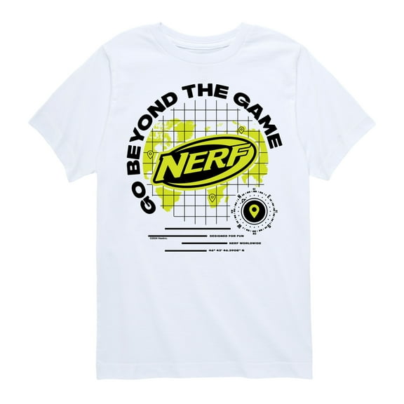 Nerf - Nerf Go Beyond The Game - Boy's Short Sleeve T-Shirt