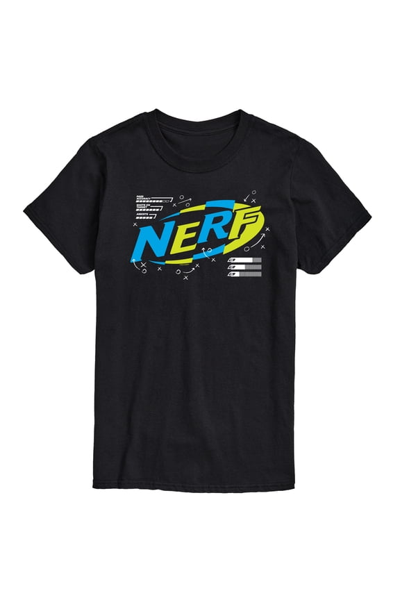 - Nerf Logo - Men's Short Sleeve T-Shirt