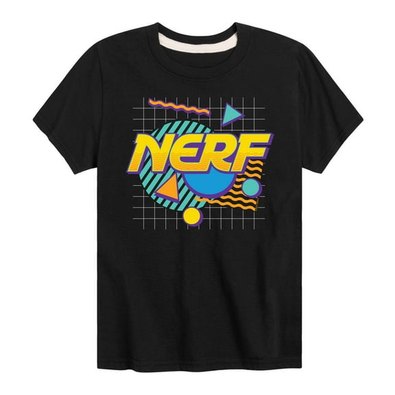 Nerf - Nerf Logo New Wave - Boy's Short Sleeve T-Shirt