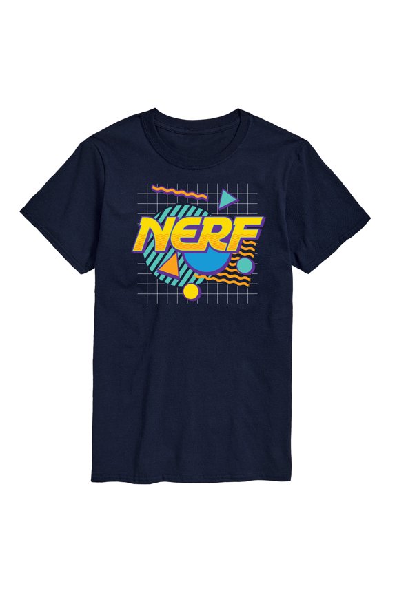 - Nerf Logo New Wave - Men's Short Sleeve T-Shirt