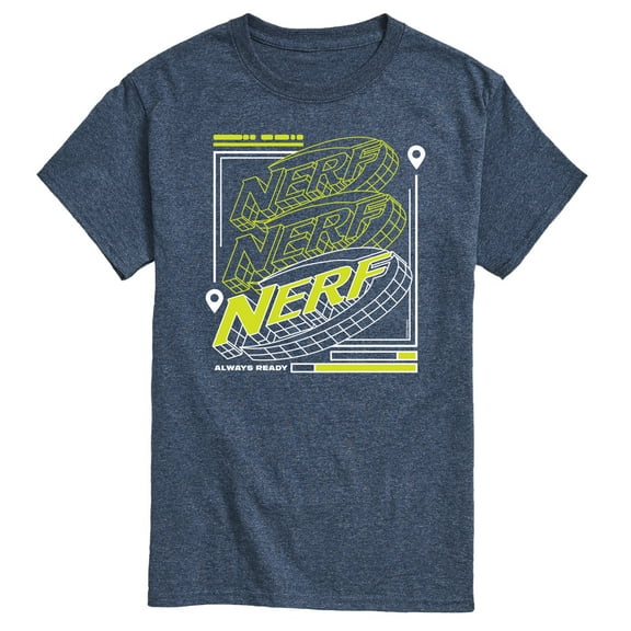Nerf - Nerf Neon Grid Logo - Men's Short Sleeve T-Shirt