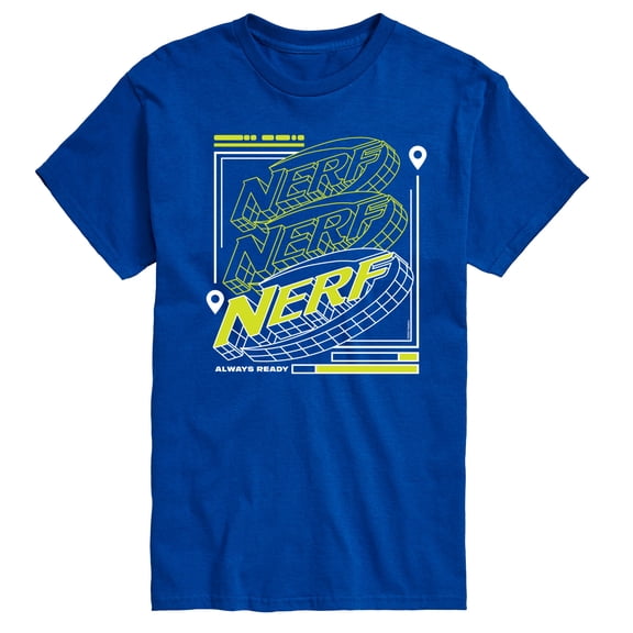 Nerf - Nerf Neon Grid Logo - Men's Short Sleeve T-Shirt
