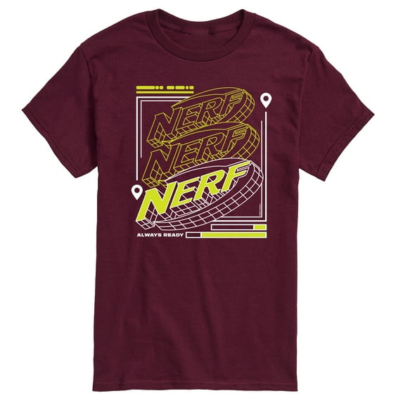 Nerf - Nerf Neon Grid Logo - Men's Short Sleeve T-Shirt