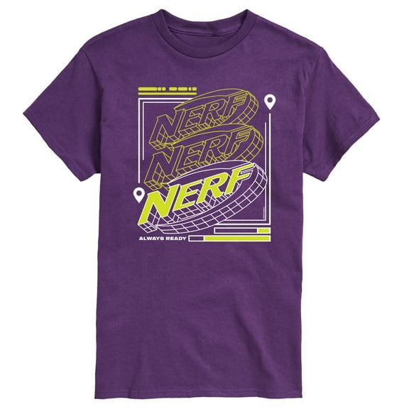 Nerf - Nerf Neon Grid Logo - Men's Short Sleeve T-Shirt