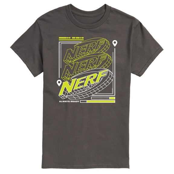 Nerf - Nerf Neon Grid Logo - Men's Short Sleeve T-Shirt