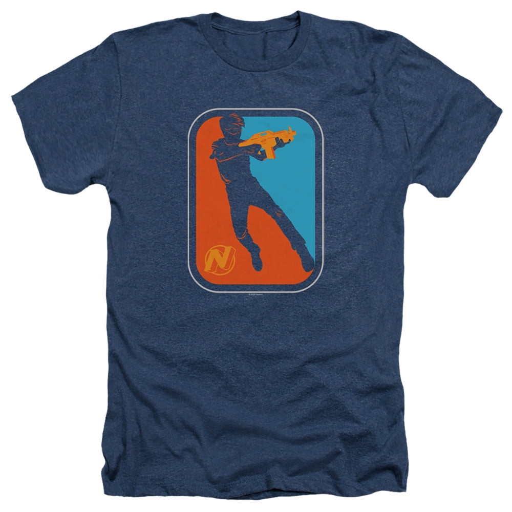 Nerf Nerf Pro Adult Heather T-Shirt Navy - Walmart.com