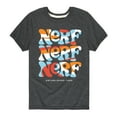 thumbnail image 1 of Nerf - Nerf Retro Stacked - Boy's Short Sleeve T-Shirt, 1 of 4
