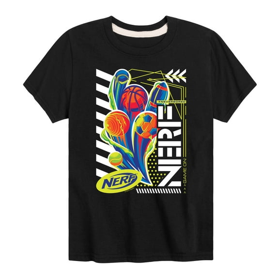 Nerf - Nerf Sports Game On - Boy's Short Sleeve T-Shirt