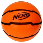 NERF Quietcourt Silent Foam Basketball - Quiet Ball for Indoor Dribbling Practice + Drills - 28.5" inch Kids + Youth Basketball - Never Goes Flat Foam