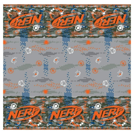 Nerf Party Plastic Tablecloth, 84" x 54", 1 count