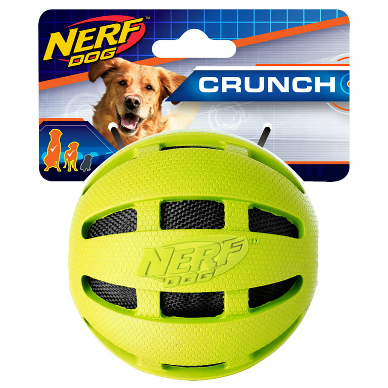 Nerf Pet Green Crinkle Ball 3 8