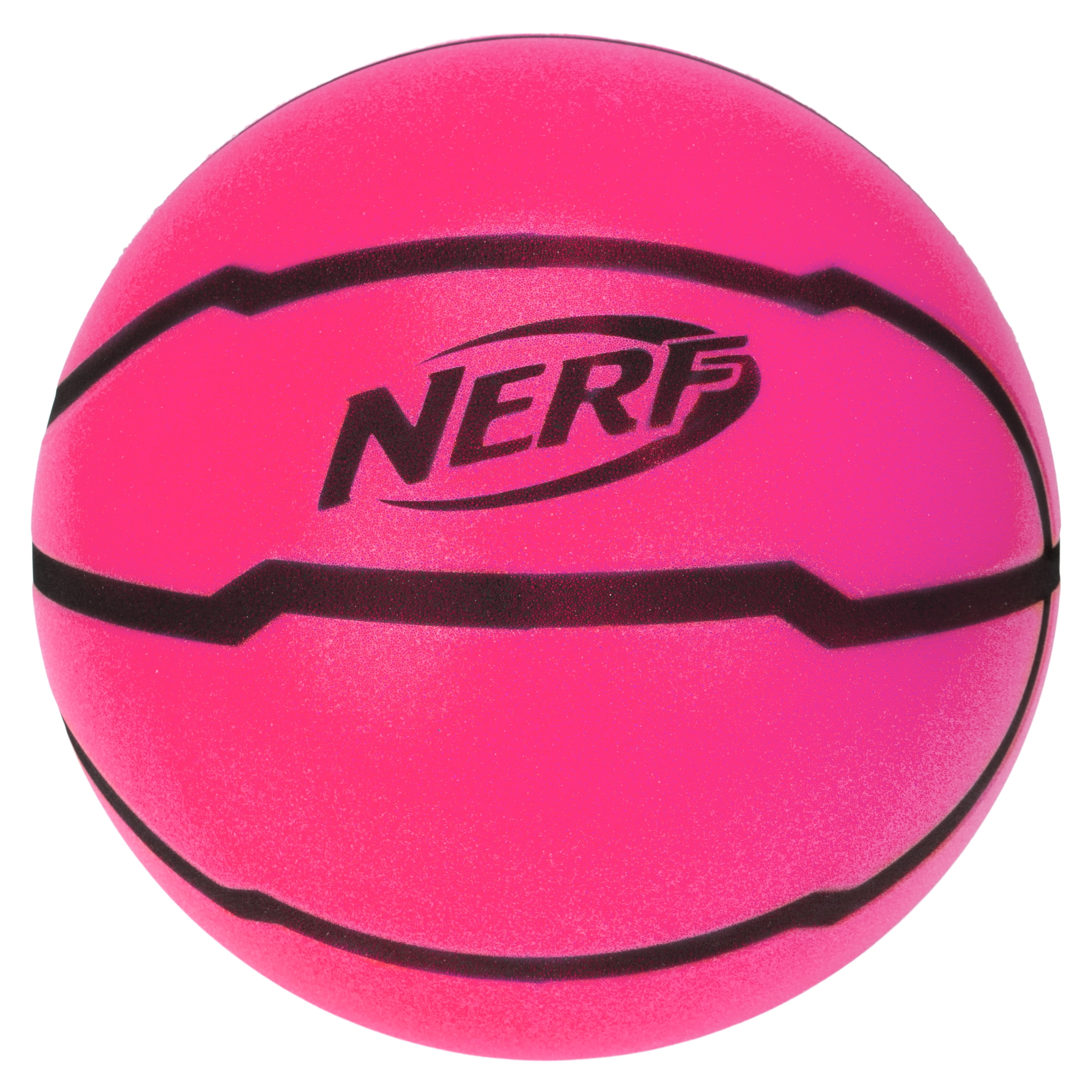 Nerf Quietcourt Silent Foam Basketball -   Quiet Ball for Indoor Dribbling - 28.5" Size 6 - Kids + Youth Basketball - Never Goes Flat Foam