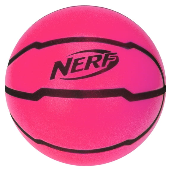 Nerf Quietcourt Silent Foam Basketball -   Quiet Ball for Indoor Dribbling - 28.5" Size 6 - Kids + Youth Basketball - Never Goes Flat Foam