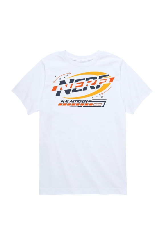 - Play Anywhere Warm Logo - Boy's Short Sleeve T-Shirt