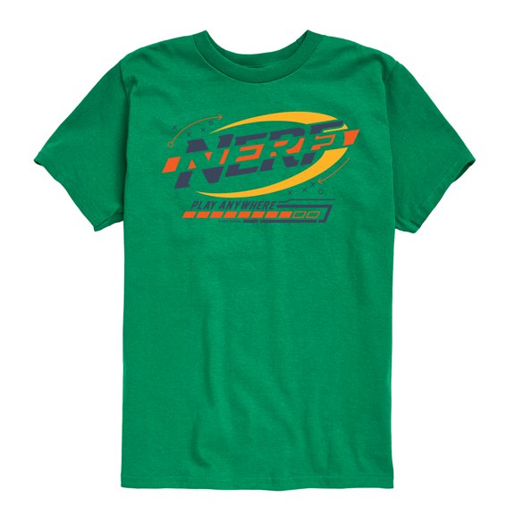 Nerf - Play Anywhere Warm Logo - Boy's Short Sleeve T-Shirt