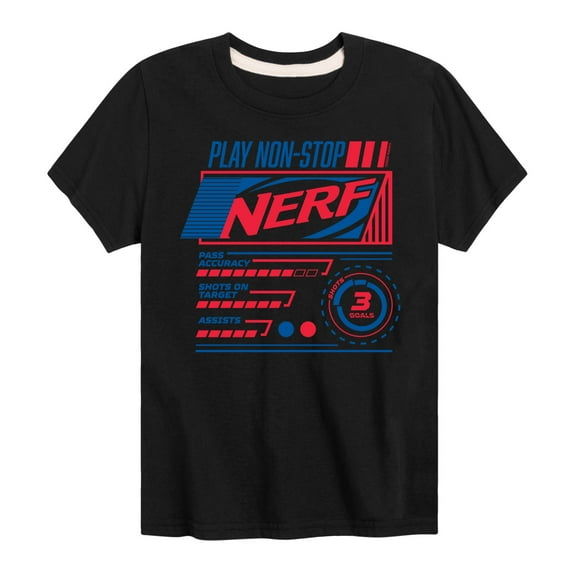 Nerf - Play Non Stop - Boy's Short Sleeve T-Shirt