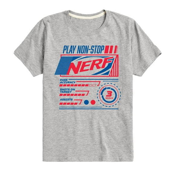 Nerf - Play Non Stop - Boy's Short Sleeve T-Shirt