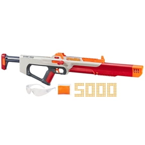 Nerf Pro Gelfire Ghost Blaster, Boost Barrel, 5000 Gel Rounds, Eyewear