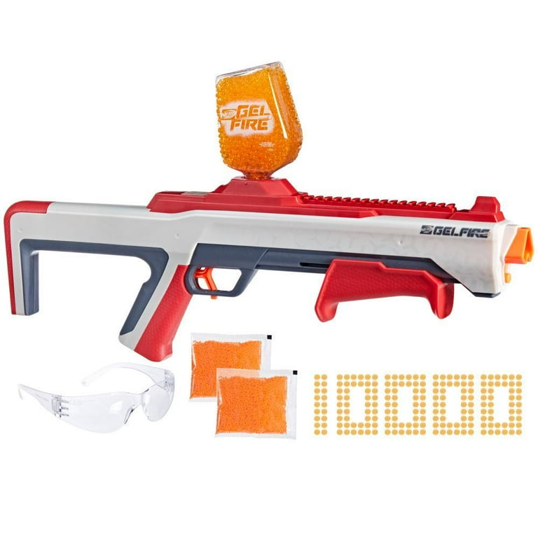 Nerf (ナーフ) Pro Gelfire イグナイター ブラスター 1万発 Nerf Pro Gelfire Raid Blaster, 10,000 Rounds, 800 Round Hopper
