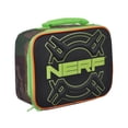 thumbnail image 1 of Nerf "Raised Insignia" Lunchbox - black/green, one size, 1 of 2