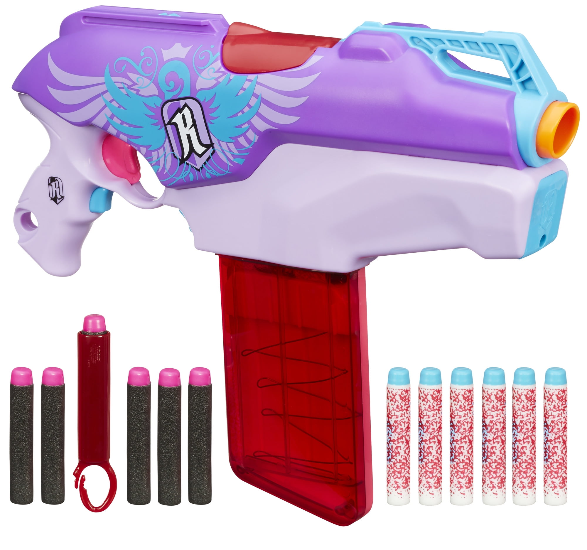 Kontrovers Forfølge Shaded Nerf Rebelle Rapid Red Blaster - Walmart.com