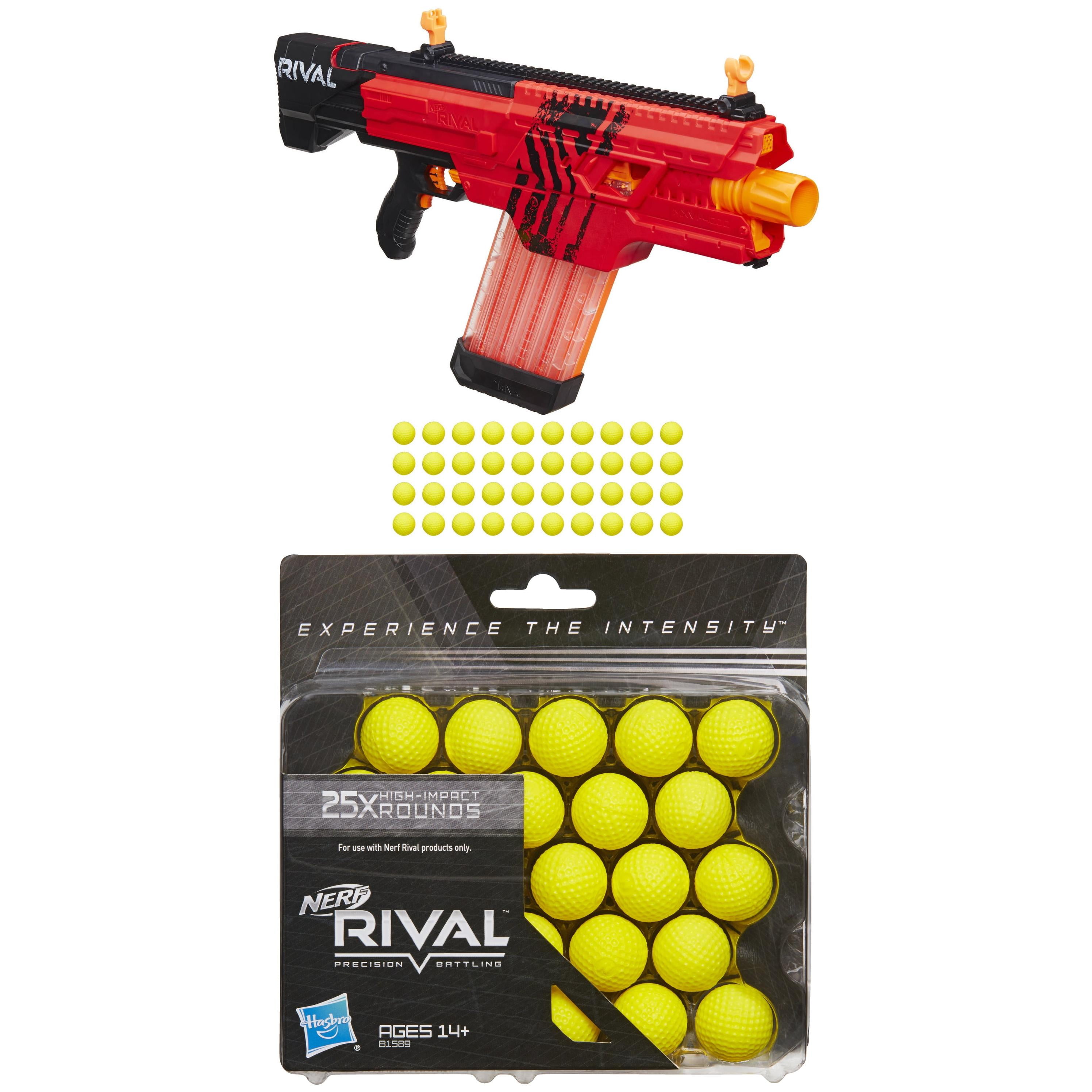 ナーフ　ライバル　Nerf Rival Khaos MXVI-4000ブラスター NERF Rival Khaos MXVI-4000 Blaster & Mag Red Tested & Works