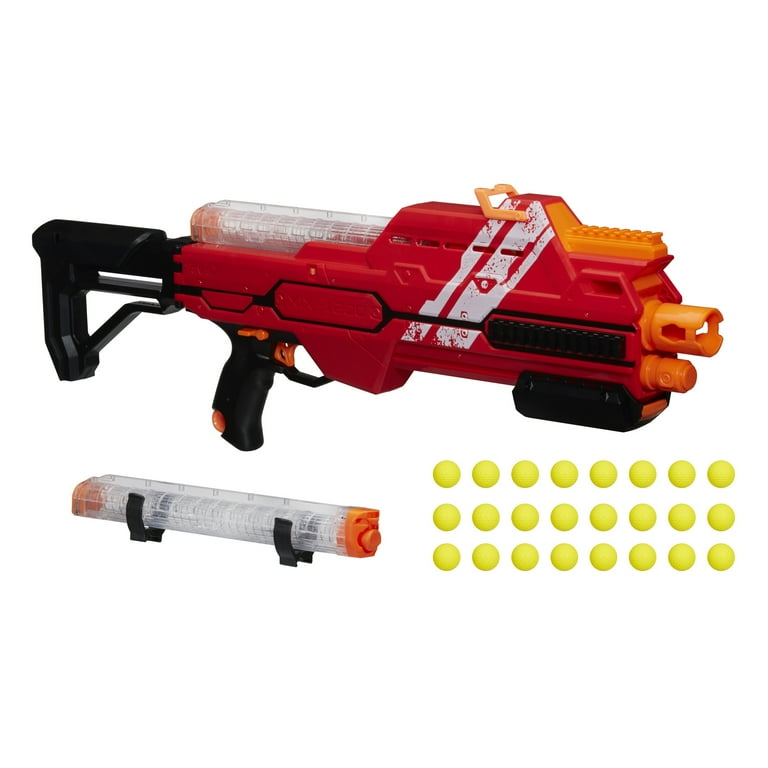 NARF RIVAL HYPNOS XIX-1200 球20個 セット Nerf Rival Hypnos XIX-1200 Blaster (red), Ages 14 and up
