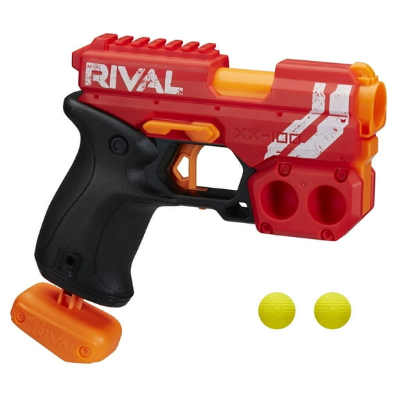 Nerf Rival Knockout XX-100 Red Kids Toy Blaster with 2 Ball Dart Rounds for Ages 14 and Up