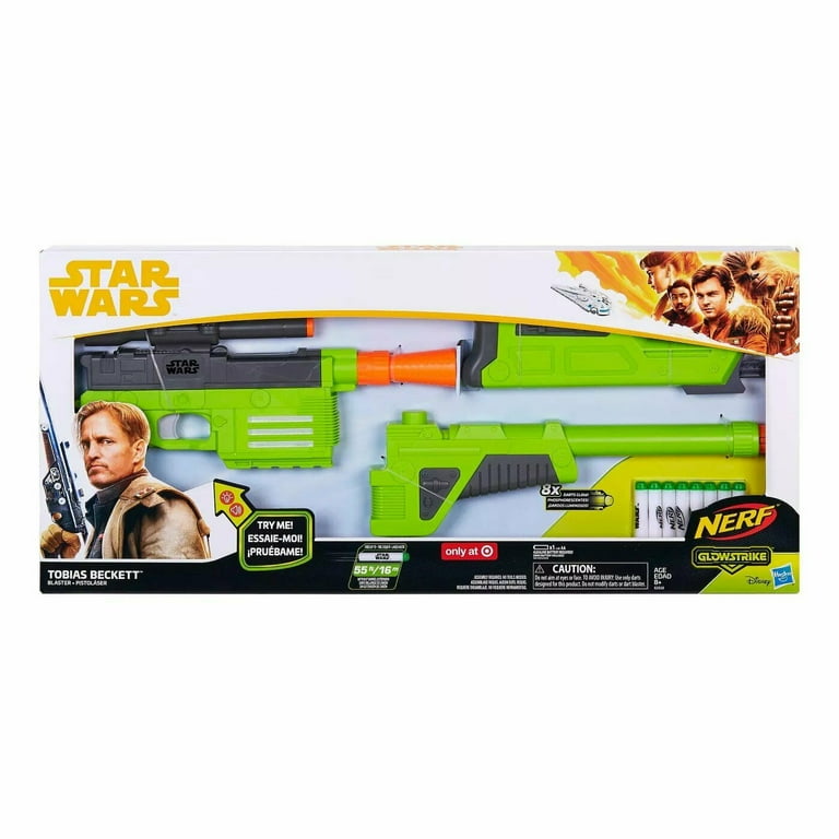 Nerf Star Wars Tobias Beckett Blaster Nerf Glowstrike - Walmart.com