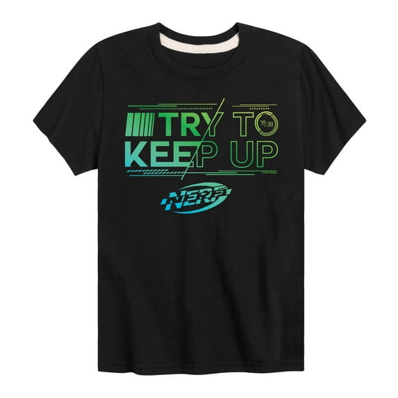 Nerf - Try To Keep Up Nerf - Boy's Short Sleeve T-Shirt
