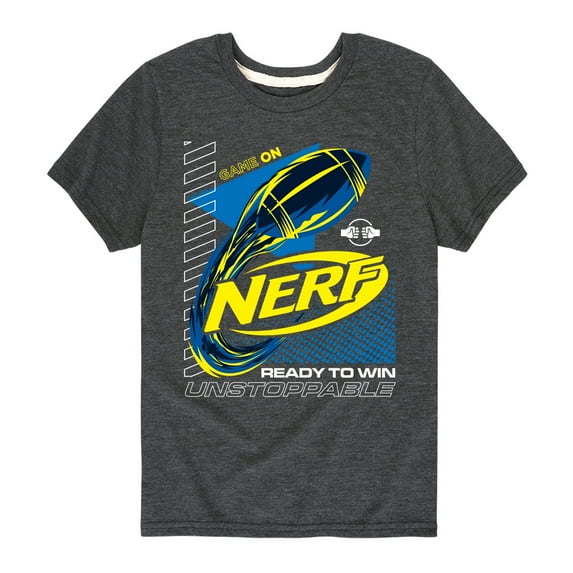 Nerf - Unstoppable Football - Boy's Short Sleeve T-Shirt