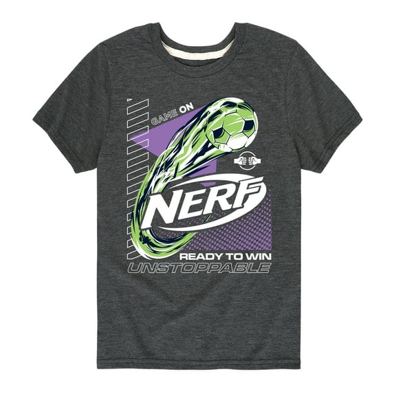 Nerf - Unstoppable Soccer - Boy's Short Sleeve T-Shirt