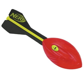 Nerf Vortex Aero Howler Foam Football - Red - Kids Whistle Soft Vortex Ball - Pool or Beach Games