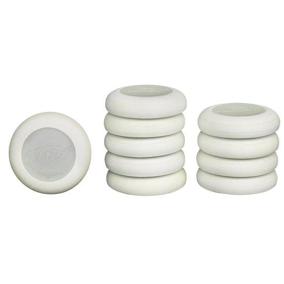 Nerf Vortex Glow-in-The-Dark Disc Refill, 10-Pack
