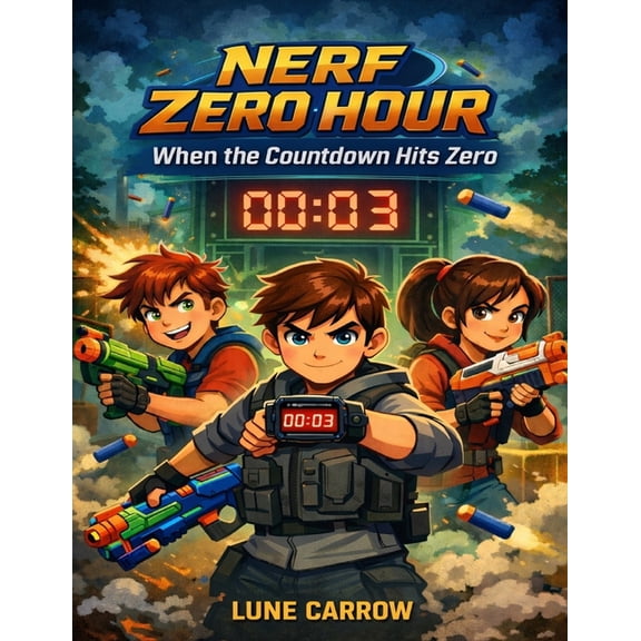 Nerf Zero Hour: When the Countdown Hits Zero, (Paperback)
