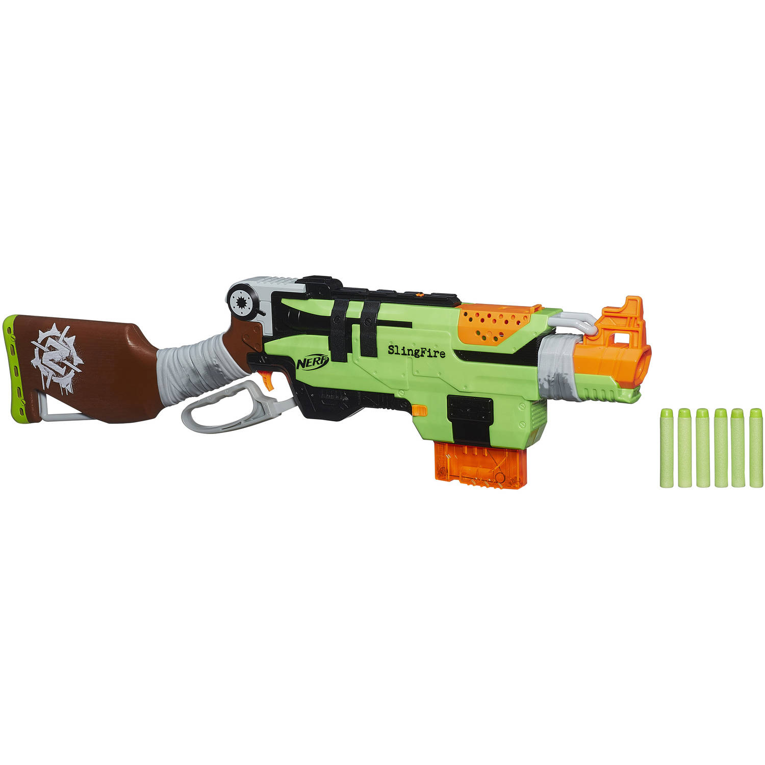 Nerf Zombie Strike SlingFire, for Kids Ages 8 and up - image 1 of 7