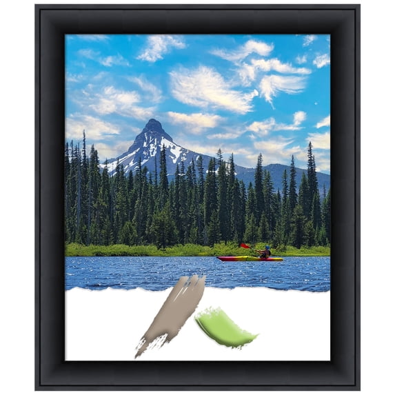 Nero Black Wood Picture Frame, Photo Frame, Art Frame