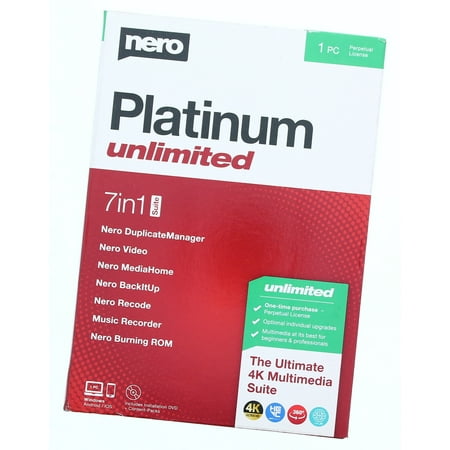 Nero Platinum Unlimited Software