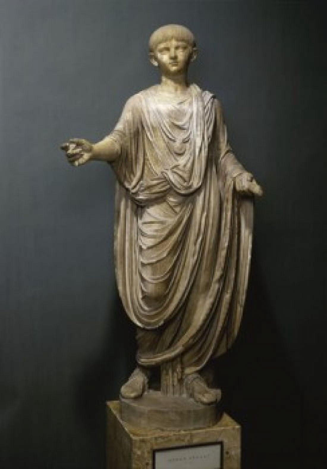 Neron Child  Greek Art  Musee du Louvre Paris Canvas Art -  (18 x 24)