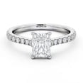 thumbnail image 1 of Nerra Jewel 1.6 Ct Radiant Cut Lab Created Simulated Diamond Rings - Wedding Diamond Jewelry for Women's - Latest Engagement Diamond Rings for Women's Gifts - Christmas Special Gift for Her, 1 of 3