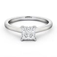 thumbnail image 1 of Nerra Jewel Princess Cut Excellent 1.8 Ct Diamond Ring For Women's - 14K White Gold Plated Solitaire Ring - Solo Stone Wedding Diamond Ring for Women's - Latest Engagement Diamond Ring for Women's, 1 of 3